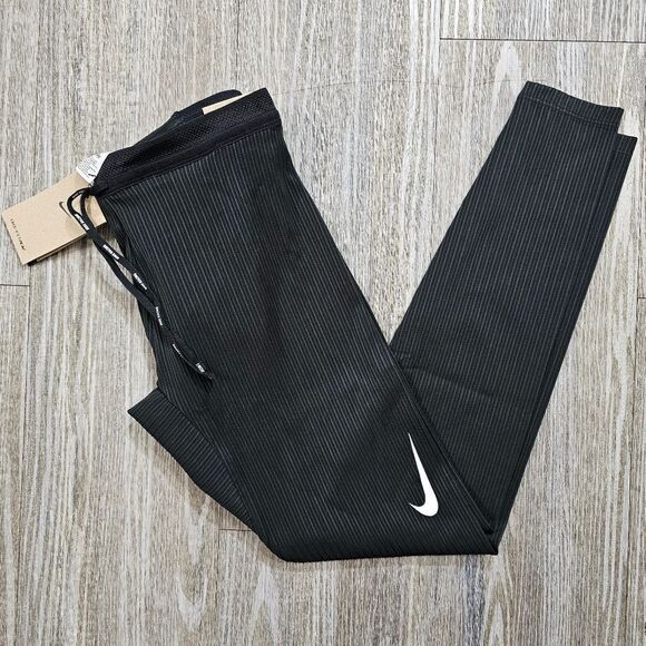 Nike Aeroswift Dri-Fit ADV Running Tights Pants Small S Black White DM4613-011 - Picture 3 of 15